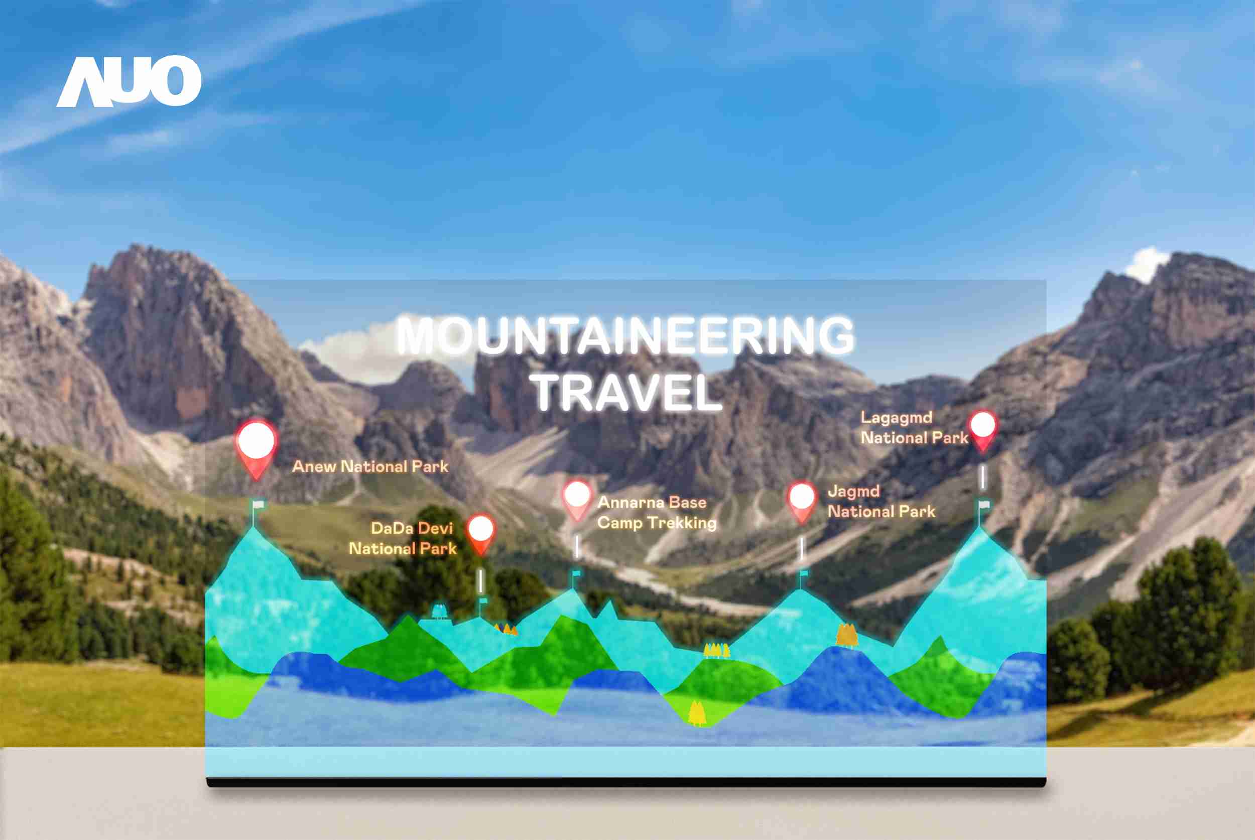 z6mg·人生就是博展示全球单片尺寸最大(*)42吋透明Micro LED显示器拼接而成的〝64吋透明Micro LED显示器〞，，，具备高透明度、、、1,000 nits高亮度、、广色域、、、采用三边无边框的无缝拼接等多重特色，，，，呈现超高清、、、细腻画质而不遮挡后方视觉，，满足层峰需求，，，，可广泛运用于零售、、艺术展览或商业空间等场域